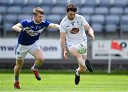 30 May 2021; Kevin Flynn of Kildare gets past Mark Timmons of Laois during the Allianz Football League Division 2 South Round 3 match between Laois and Kildare at MW Hire O'Moore Park in Portlaoise, Laois. Photo by Piaras Ó Mídheach/Sportsfile