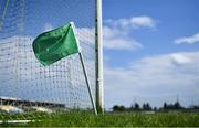 30 May 2021; A general view of the umpire's goal flag before the Allianz Football League Division 1 South Round 3 match between Roscommon and Kerry at Dr Hyde Park in Roscommon. Photo by Brendan Moran/Sportsfile