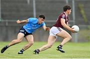 30 May 2021; Shane Walsh of Galway in action against David Byrne of Dublin during the Allianz Football League Division 1 South Round 3 match between Galway and Dublin at St Jarlath's Park in Tuam, Galway. Photo by Ramsey Cardy/Sportsfile