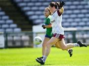30 May 2021; Nicola Ward of Galway scores a goal for her side during the Lidl Ladies National Football League Division 1A Round 2 match between Galway and Westmeath at Pearse Stadium in Galway. Photo by Eóin Noonan/Sportsfile