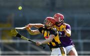 30 May 2021; James Maher of Kilkenny in action against Gavin Bailey of Wexford during the Allianz Hurling League Division 1 Group B Round 3 match between Kilkenny and Wexford at UPMC Nowlan Park in Kilkenny. Photo by Ray McManus/Sportsfile