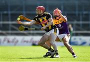 30 May 2021; James Maher of Kilkenny in action against Gavin Bailey of Wexford during the Allianz Hurling League Division 1 Group B Round 3 match between Kilkenny and Wexford at UPMC Nowlan Park in Kilkenny. Photo by Ray McManus/Sportsfile