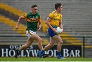 30 May 2021; Richard Hughes of Roscommon in action against David Clifford of Kerry during the Allianz Football League Division 1 South Round 3 match between Roscommon and Kerry at Dr Hyde Park in Roscommon. Photo by Brendan Moran/Sportsfile