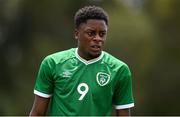 30 May 2021; Jonathan Afolabi of Republic of Ireland during the U21 international friendly match between Switzerland and Republic of Ireland at Dama de Noche Football Centre in Marbella, Spain. Photo by Stephen McCarthy/Sportsfile