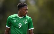 30 May 2021; Jonathan Afolabi of Republic of Ireland during the U21 international friendly match between Switzerland and Republic of Ireland at Dama de Noche Football Centre in Marbella, Spain. Photo by Stephen McCarthy/Sportsfile