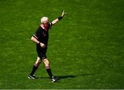 30 May 2021; Referee Mel Kenny during the Lidl Ladies National Football League Division 1A Round 2 match between Galway and Westmeath at Pearse Stadium in Galway. Photo by Eóin Noonan/Sportsfile