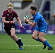 28 May 2021; Josh O'Connor of Leinster A in action against Jamie Osborne of Ireland U20 during the match between Ireland U20 and Leinster A at Energia Park in Dublin. Photo by Ramsey Cardy/Sportsfile