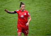 29 May 2021; Pearl Slattery of Shelbourne during the SSE Airtricity Women's National League match between Shelbourne and Wexford Youths at Tolka Park in Dublin. Photo by Piaras Ó Mídheach/Sportsfile