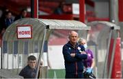 29 May 2021; Shelbourne manager Noel King during the SSE Airtricity Women's National League match between Shelbourne and Wexford Youths at Tolka Park in Dublin. Photo by Piaras Ó Mídheach/Sportsfile