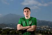 1 June 2021; Republic of Ireland's Conor Coventry poses for a portrait at their team hotel in Marbella, Spain. Photo by Stephen McCarthy/Sportsfile