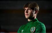 1 June 2021; Republic of Ireland's Luca Connell poses for a portrait at their team hotel in Marbella, Spain. Photo by Stephen McCarthy/Sportsfile