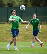 1 June 2021; Jason Knight during a Republic of Ireland training session at PGA Catalunya Resort in Girona, Spain. Photo by Stephen McCarthy/Sportsfile