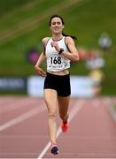29 May 2021; Aoife Kilgallon of Sligo AC competing in the Women's 5000m event during the Belfast Irish Milers' Meeting at Mary Peters Track in Belfast. Photo by Sam Barnes/Sportsfile