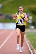 29 May 2021; Katie Moore of North Down AC competing in the Women's 5000m event during the Belfast Irish Milers' Meeting at Mary Peters Track in Belfast. Photo by Sam Barnes/Sportsfile