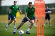 1 June 2021; Troy Parrott during a Republic of Ireland training session at PGA Catalunya Resort in Girona, Spain. Photo by Stephen McCarthy/Sportsfile