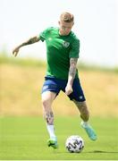 1 June 2021; James McClean during a Republic of Ireland training session at PGA Catalunya Resort in Girona, Spain. Photo by Stephen McCarthy/Sportsfile