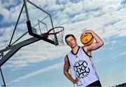 2 June 2021; Seamus Hickey at the launch of Basketball Ireland’s nationwide '3x3 Roadshow' at the National Basketball Arena in Dublin, as basketball prepares to return to competitive action on June 7th. Photo by Brendan Moran/Sportsfile