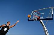 2 June 2021; Liamonas Jonaitis at the launch of Basketball Ireland’s nationwide '3x3 Roadshow' at the National Basketball Arena in Dublin, as basketball prepares to return to competitive action on June 7th. Photo by Brendan Moran/Sportsfile