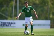2 June 2021; Conor Nos of Republic of Ireland with the ball during the U21 International friendly match between Australia and Republic of Ireland at Marbella Football Centre in Marbella, Spain. Photo by Mateo Villalba Sanchez/Sportsfile