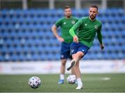 2 June 2021; Conor Hourihane during a Republic of Ireland training session at Estadi Nacional in Andorra. Photo by Stephen McCarthy/Sportsfile