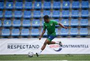2 June 2021; Chiedozie Ogbene during a Republic of Ireland training session at Estadi Nacional in Andorra. Photo by Stephen McCarthy/Sportsfile