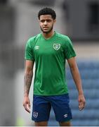 2 June 2021; Andrew Omobamidele during a Republic of Ireland training session at Estadi Nacional in Andorra. Photo by Stephen McCarthy/Sportsfile