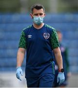 2 June 2021; Kevin Mulholland, chartered physiotherapist, during a Republic of Ireland training session at Estadi Nacional in Andorra. Photo by Stephen McCarthy/Sportsfile
