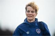2 June 2021; Manager Vera Pauw prior to a Republic of Ireland home-based training session at FAI Headquarters in Abbotstown, Dublin. Photo by David Fitzgerald/Sportsfile