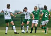 2 June 2021; Áine O'Gorman in action against Claire Walsh during a Republic of Ireland home-based training session at FAI Headquarters in Abbotstown, Dublin. Photo by David Fitzgerald/Sportsfile