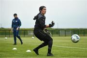 2 June 2021; Goalkeeper Eve Badana during a Republic of Ireland home-based training session at FAI Headquarters in Abbotstown, Dublin. Photo by David Fitzgerald/Sportsfile