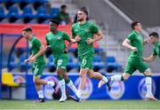 3 June 2021; Troy Parrott of Republic of Ireland warms up before the International friendly match between Andorra and Republic of Ireland at Estadi Nacional in Andorra. Photo by Stephen McCarthy/Sportsfile