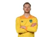 1 June 2021; Goalkeeper Caoimhin Kelleher during a Republic of Ireland portrait session at their team hotel in the PGA Catalunya Resort, Spain. Photo by Stephen McCarthy/Sportsfile