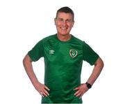 1 June 2021; Manager Stephen Kenny during a Republic of Ireland portrait session at their team hotel in the PGA Catalunya Resort, Spain. Photo by Stephen McCarthy/Sportsfile