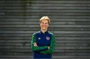 4 June 2021; Republic of Ireland WNT manager Vera Pauw poses for a portrait before the Republic of Ireland Women squad announcement at FAI Headquarters in Abbotstown, Dublin. Photo by Eóin Noonan/Sportsfile