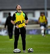 4 June 2021; Kieran Marmion of Connacht stretches during the warm-up before the Guinness PRO14 Rainbow Cup match between Connacht and Ospreys at The Sportsground in Galway. Photo by Piaras Ó Mídheach/Sportsfile