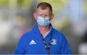 4 June 2021; Leinster head coach Leo Cullen before the Guinness PRO14 Rainbow Cup match between Glasgow Warriors and Leinster at Scotstoun Stadium in Glasgow, Scotland. Photo by Ross MacDonald/Sportsfile