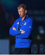 04 June 2021; Leinster head coach Leo Cullen before the Guinness PRO14 Rainbow Cup match between Glasgow Warriors and Leinster at Scotstoun Stadium in Glasgow, Scotland. Photo by Ross MacDonald/Sportsfile