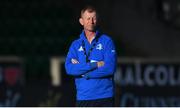 04 June 2021; Leinster head coach Leo Cullen before the Guinness PRO14 Rainbow Cup match between Glasgow Warriors and Leinster at Scotstoun Stadium in Glasgow, Scotland. Photo by Ross MacDonald/Sportsfile