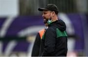 4 June 2021; Connacht attack coach Nigel Carolan during the Guinness PRO14 Rainbow Cup match between Connacht and Ospreys at The Sportsground in Galway. Photo by Piaras Ó Mídheach/Sportsfile