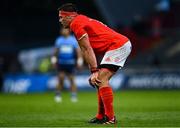 28 May 2021; CJ Stander of Munster during the Guinness PRO14 Rainbow Cup match between Munster and Cardiff Blues at Thomond Park in Limerick. Photo by Piaras Ó Mídheach/Sportsfile