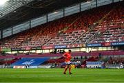 28 May 2021; CJ Stander of Munster during the Guinness PRO14 Rainbow Cup match between Munster and Cardiff Blues at Thomond Park in Limerick. Photo by Piaras Ó Mídheach/Sportsfile