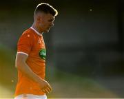 29 May 2021; Ross McQuillan of Armagh leaves the field to recieve medical attention for an injury during the Allianz Football League Division 1 North Round 3 match between Armagh and Donegal at the Athletic Grounds in Armagh. Photo by Piaras Ó Mídheach/Sportsfile