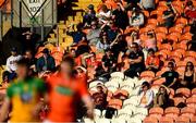 29 May 2021; Supporters during the Allianz Football League Division 1 North Round 3 match between Armagh and Donegal at the Athletic Grounds in Armagh. Photo by Piaras Ó Mídheach/Sportsfile