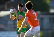 29 May 2021; Niall O'Donnell of Donegal in action against James Morgan of Armagh during the Allianz Football League Division 1 North Round 3 match between Armagh and Donegal at the Athletic Grounds in Armagh. Photo by Piaras Ó Mídheach/Sportsfile