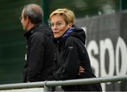 5 June 2021; Republic of Ireland WNT manager Vera Pauw during the SSE Airtricity Women's National League match between Peamount United and Wexford Youths at PLR Park in Greenogue, Dublin. Photo by Matt Browne/Sportsfile