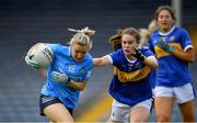 5 June 2021; Caoimhe O'Connor of Dublin in action against Maria Curley of Tipperary during the Lidl Ladies Football National League Division 1B Round 3 match between Tipperary and Dublin at Semple Stadium in Thurles, Tipperary. Photo by Seb Daly/Sportsfile