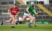 5 June 2021; Cian Lynch of Limerick in action against Daire Connery of Cork during the Allianz Hurling League Division 1 Group A Round 4 match between Limerick and Cork at LIT Gaelic Grounds in Limerick. Photo by Ray McManus/Sportsfile