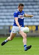 30 May 2021; Gary Walsh of Laois takes a free during the Allianz Football League Division 2 South Round 3 match between Laois and Kildare at MW Hire O'Moore Park in Portlaoise, Laois. Photo by Piaras Ó Mídheach/Sportsfile