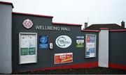 10 June 2021; The Wellbeing Wall at the GAA for Dads & Lads Launch at St. Patricks GFC in Donagh, Fermanagh. Photo by David Fitzgerald/Sportsfile