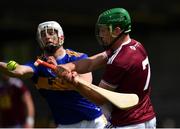 6 June 2021; Cormac Boyle of Westmeath in action against Michael Breen of Tipperary during the Allianz Hurling League Division 1 Group A Round 4 match between Westmeath and Tipperary at TEG Cusack Park in Mullingar, Westmeath. Photo by Seb Daly/Sportsfile